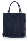 GEANȚĂ DIN PIELE universală Genuine Leather denim 60499