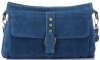 GEANȚĂ DIN PIELE tip poștaș Vittoria Gotti denim V71014