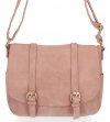 GEANȚĂ DE DAMĂ tip poștaș BEE BAG roz de pudră 1152S35BB