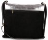 GEANȚĂ DIN PIELE tip poștaș Genuine Leather negru 50724