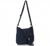 GEANȚĂ DIN PIELE tip poștaș Genuine Leather bleumarin 4022