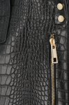 GEANȚĂ DIN PIELE shopper bag Vittoria Gotti negru VG803