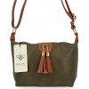GEANȚĂ DE DAMĂ tip poștaș BEE BAG kaki 0802S17