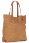 GEANȚĂ DIN PIELE shopper bag Vittoria Gotti roșcat V8267