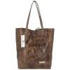 GEANȚĂ DIN PIELE shopper bag Vittoria Gotti denim V299COCO