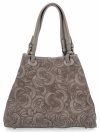 GENȚĂ DIN PIELE shopper bag Vittoria Gotti maro pământiu 5566-Sziem