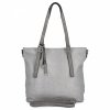 GENȚĂ DE DAMĂ shopper bag Hernan gri deschis HB0213-1