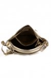 GEANȚĂ DIN PIELE shopper bag Vittoria Gotti auriu V803