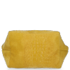 Kožené kabelka shopper bag Vittoria Gotti žltá B23