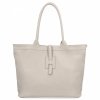 Kožené kabelka shopper bag Vittoria Gotti béžová 208S