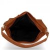Kožené kabelka shopper bag Roberto Ricci ryšavá 19141