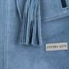Kožené kabelka shopper bag Vittoria Gotti svetlo modrá V5190