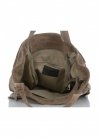 Kožené kabelka shopper bag Vittoria Gotti zemitá V501