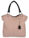 Dámska kabelka shopper bag Hernan púdrová ružová HB0150