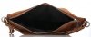 Kožené kabelka univerzálna Genuine Leather ryšavá 5577C