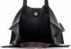 Kožené kabelka univerzálna Genuine Leather čierna 691756