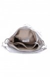 Kožené kabelka shopper bag Vittoria Gotti stričborná V4