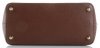 Kožené kabelka klasická Genuine Leather hnedá 3303