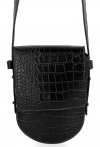 Kožené kabelka univerzálna Vittoria Gotti čierna V6336
