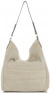 Kožené kabelka shopper bag Vittoria Gotti béžová V3368
