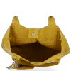 Kožené kabelka shopper bag Vittoria Gotti žltá B23