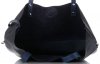 Kožené kabelka shopper bag Vittoria Gotti tmavo modrá V6538