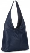 Kožené kabelka shopper bag Vittoria Gotti červená V3L