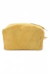 Kožené kabelka shopper bag Genuine Leather žltá 801