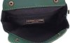Kožené kabelka listonoška Genuine Leather 217 zelená