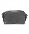 Kožené kabelka shopper bag Vittoria Gotti šedá V2939