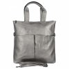 Dámská kabelka shopper bag Hernan tmavo strieborná HB0362
