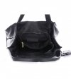 Kožené kabelka shopper bag Vittoria Gotti čierna V2