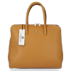 Kožené kabelka kufrík Vittoria Gotti ryšavá V2392
