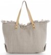 Kožené kabelka shopper bag Vittoria Gotti zemitá V5902