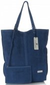 Kožené kabelka shopper bag Vittoria Gotti jeans V22
