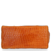 Kožené kabelka kufrík Vittoria Gotti oranžová V1597P