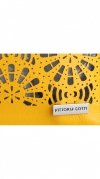 Kožené kabelka shopper bag Vittoria Gotti žltá V577