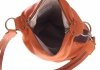 Kožené kabelka batôžtek Genuine Leather 6010 ryšavá