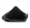 Kožené kabelka listonoška Genuine Leather šedá 4022