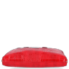 Kožené kabelka aktovka Vittoria Gotti červená V871