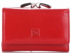 Dámská kožená peněženka Nicole červený