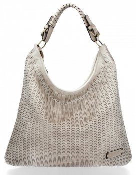 Dámská kabelka univerzální BEE BAG bílá H1005