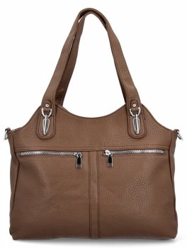 Dámská kabelka shopper bag Herisson tmavě béžová 17B375