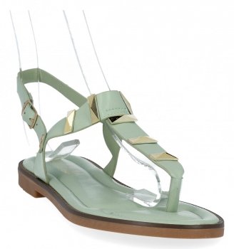 Zelené módní dámské sandály Bellicy
