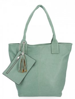 Női Táská shopper bag Hernan zöld HB0339