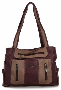 Női Táská shopper bag Hernan bordó 3892-1
