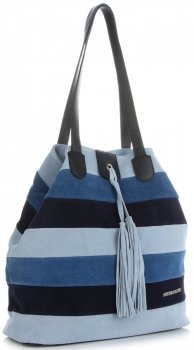 Bőr táska shopper bag Vittoria Gotti V4077