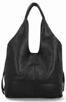 Torebka Shopper Bag XL z Kosmetyczką firmy Herisson 19C323 Czarna