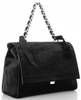 Torebka Damska Elegancki Kuferek firmy Diana&Co Czarna 