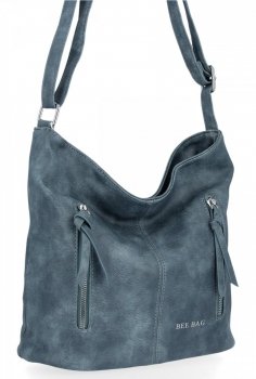 BEE BAG Uniwersalna Torebka Damska Listonoszka Monica Indygo
